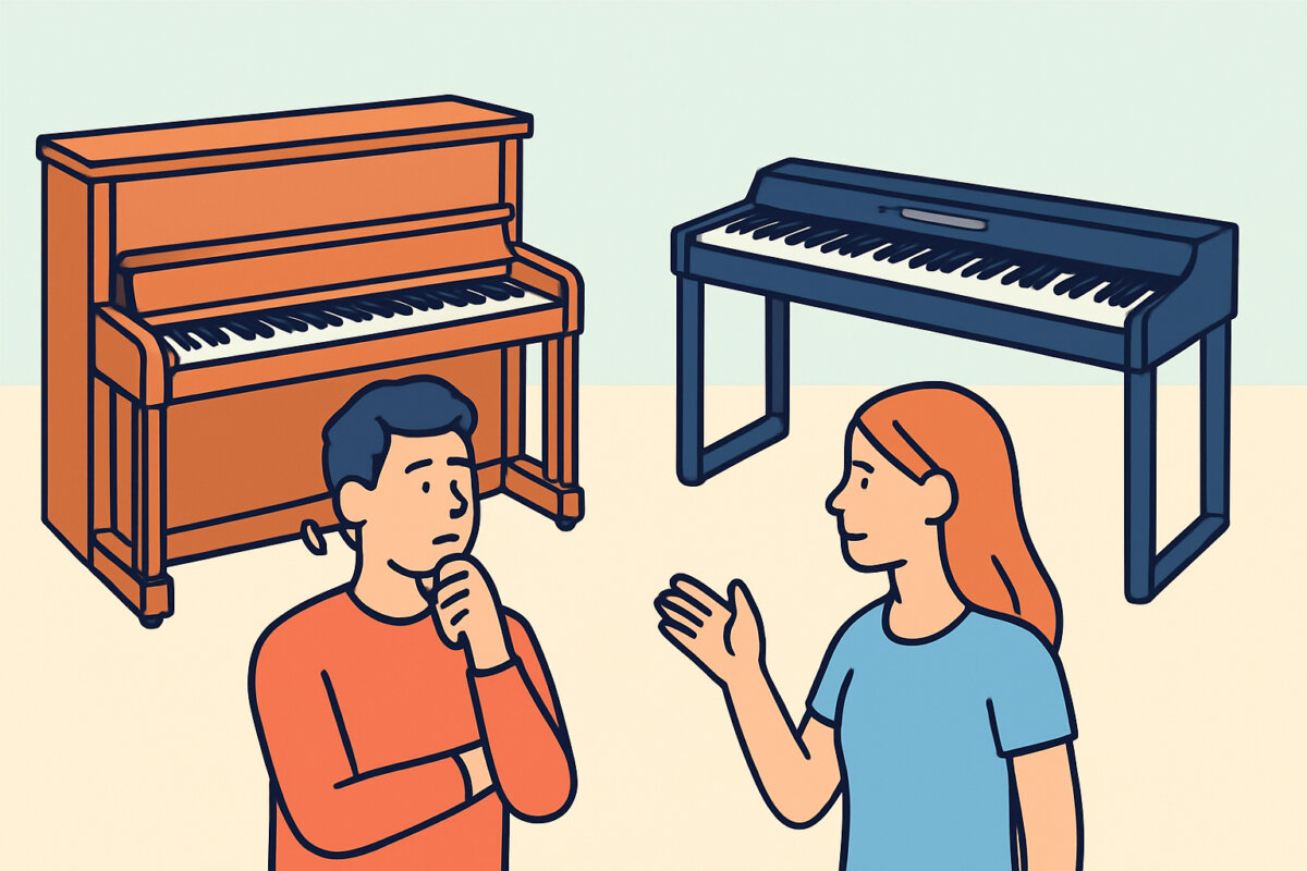 Akustinen ja digitaalinen piano – erot ja hinta