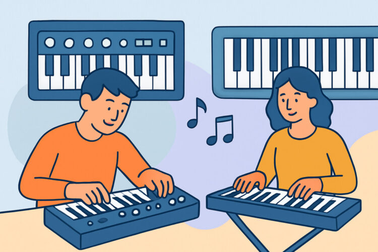 Syntetisaattori ja keyboard – käyttötarkoitusten ero